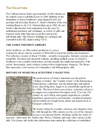 The Cullman Library Holds Approximately 10,000 Volumes on the Natural Sciences Published Prior to 1840
