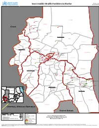Inaccessible Health Facilities in Darfur Map Ref.:2014-0002