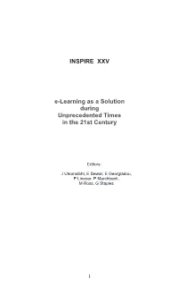 INSPIRE 2020 Proceedings (PDF)