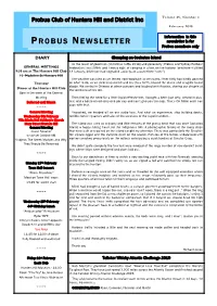 Probus Newsletter