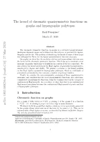 The Kernel of Chromatic Quasisymmetric Functions on Graphs and Hypergraphic Polytopes
