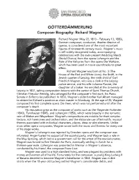 Wagner Biography