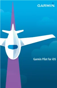 Garmin Pilot for Ios