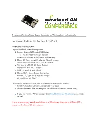 Setting up Odroid C2 – Throughtput Testing