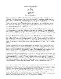 History of Pyatyhory* by O
