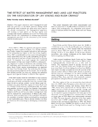 Proceedings of the CALIFORNIA RIPARIAN SYSTEMS