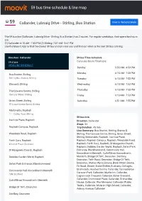 59 Bus Time Schedule & Line Route