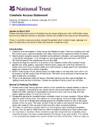 Cotehele Access Statement