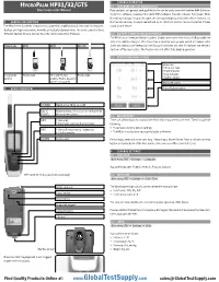 Manual Data Analysis, and General Setting of the Device Can Be Easily Done with the Free HW4 Software