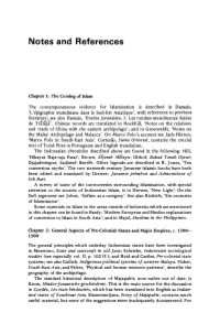 Notes and References