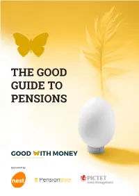 The Good Guide to Pensions
