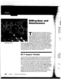 31 Diffraction and Interference.Pdf
