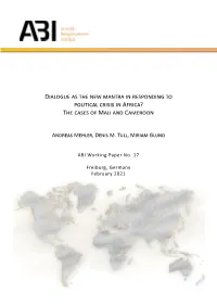 The Cases of Mali and Cameroon