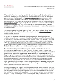 Does the Past Drive Marginalized Communities Towards Radicalization?