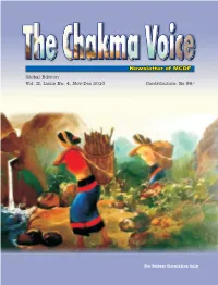 The Chakma Voice-Global Edition-Nov-Dec 2010 Issue