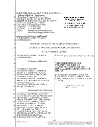 To Read the Full Writ of Mandate from the Reserve