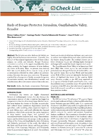 Check List Lists of Species Check List 11(5): 1770, 16 October 2015 Doi: ISSN 1809-127X © 2015 Check List and Authors