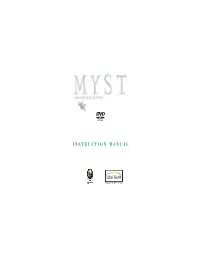 Myst Windows Manual 2
