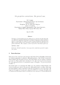 On Projective Connections: the General Case