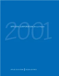 APPLERA CORPORATION Annual Report
