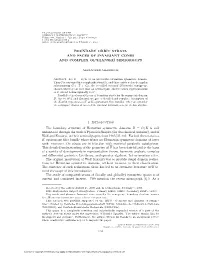 Boundary Orbit Strata and Faces of Invariant Cones and Complex Ol’Shanski˘Isemigroups