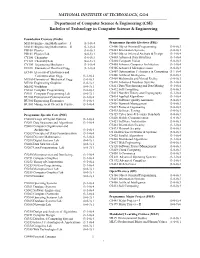 (CSE) Bachelor of Technology in Computer Science & Engineering