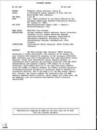 Document Resume