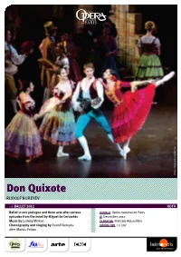Don Quixote RUDOLF NUREYEV