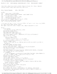 Philip K. Dick - Bibliography Summaryphilip K