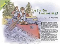Let's Go Canoeing.Indd