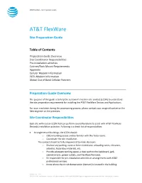 Site Preparation Guide