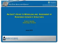 An Idiot's Guide to Modelling and Assessment Of