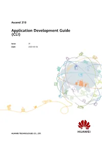 Application Development Guide (CLI)