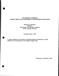 Images & Impact of the Mother-Figure in F(·Minist Utopian Science-Fiction