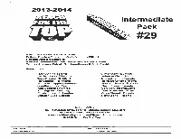 Intermediate Pack #29