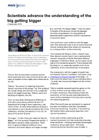 Scientists Advance the Understanding of the Big Getting Bigger 4 November 2010