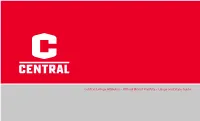 Central College Athletics - Oﬃcial Brand Identity - Usage and Style Guide Table of Contents
