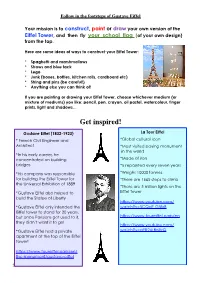 French Follow in the Footsteps of Gustave Eiffel
