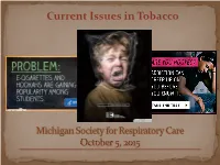 How to Create a New Generation Tobacco Products Education Board