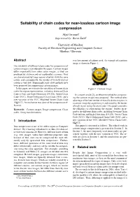 Suitability of Chain Codes for Near-Lossless Cartoon Image Compression