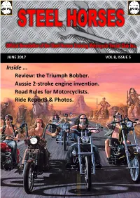 The Triumph Bobber. Aussie 2-Stroke Engine Invention
