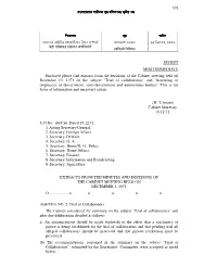 301 , SECRET MOST IMMEDIATE Enclosed Please Find Extracts From