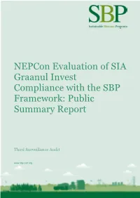 Nepcon CB Public Summary Report V1.4 Third Surveillance