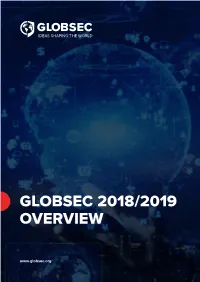 Globsec 2018/2019 Overview