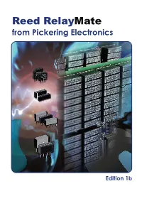 Reed Relaymate from Pickering Electronics