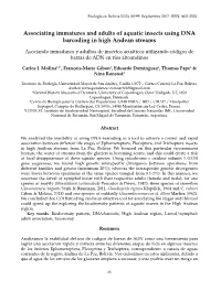 Associating Immatures and Adults of Aquatic Insects Using DNA Barcoding in High Andean Streams