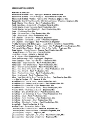 Jb-Website Credits