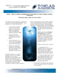 Propt Product Sheet