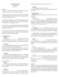 “Silence in Heaven” Revelation 8:1-5 Introduction 1. There Are at Least 19