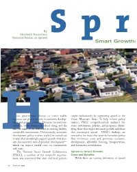 Sprawl Vs. Smart Growth